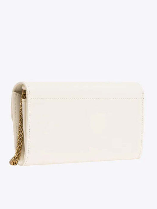 Love Large Fabric Women's Wallet Cards White