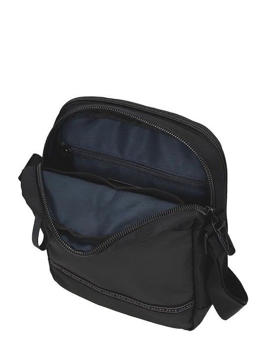 Stratford Herrentasche Schulter / Crossbody Schwarz