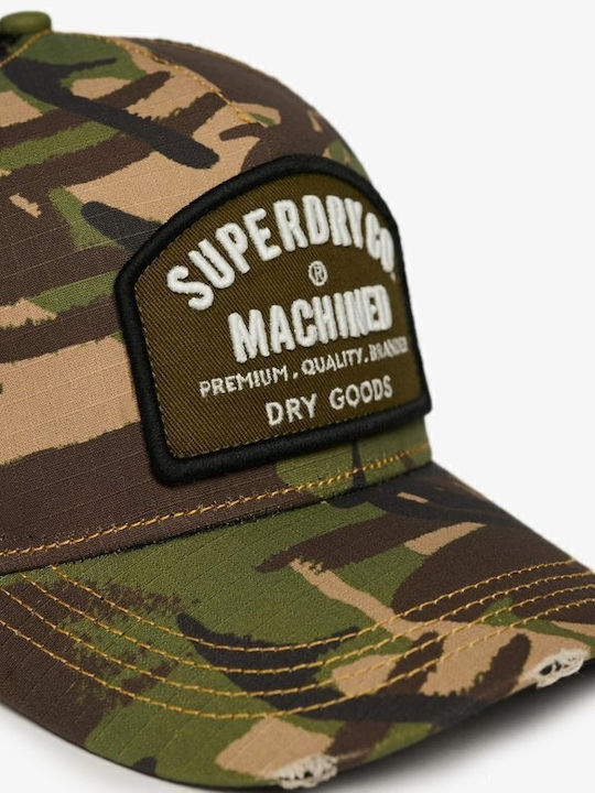 Superdrydirt Road Trucker Cap Army Camo Y9011020a 00z