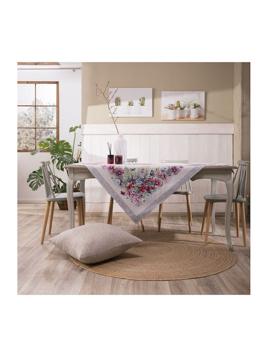 Teoran Tablecloth Boltana Multicolour 140x180cm