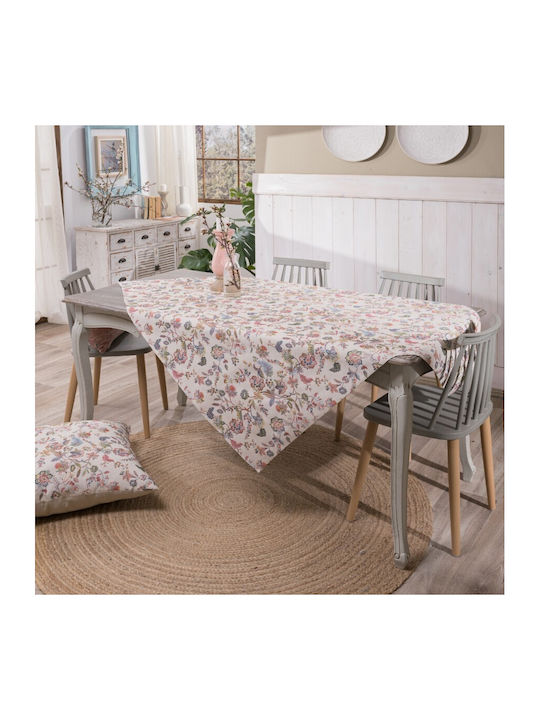 Teoran Tischtuch Sabadell Mehrfarbig 135x135cm
