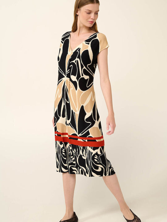 Sommer Damenkleid Schwarz