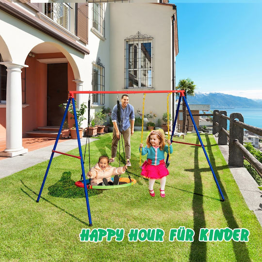 Costway Metal Hanging Swing Nest 160x160x160cm
