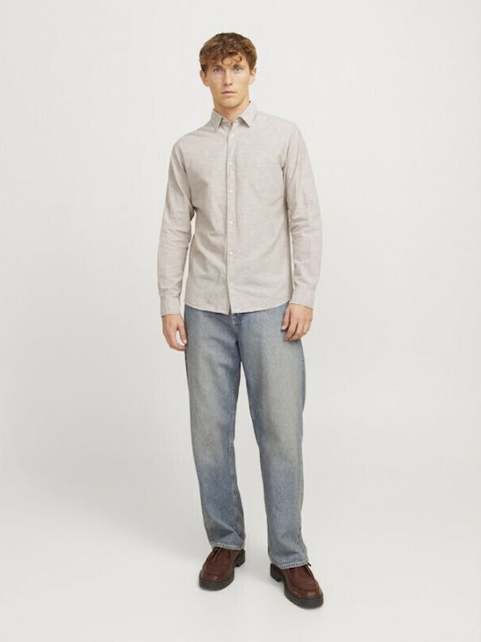Long-sleeved Cotton Shirt Crockery