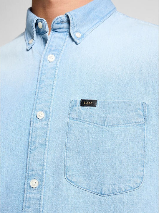 Kurzärmlig Jeans Hemd Jean