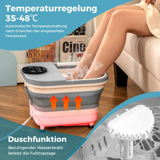 Costway Ball Massage Shiatsu for the Waist & the Legs with Heating Function Blue