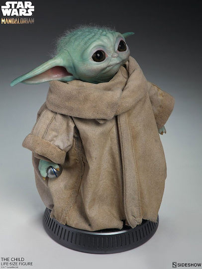Star Wars Mandalorian Child Фигура с Височина 42 см в Мащаб 1:1