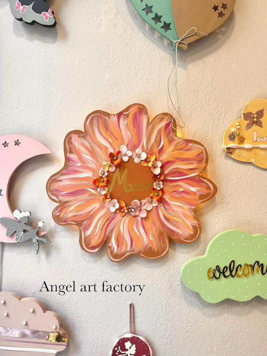Wooden Wall Light Flower Name