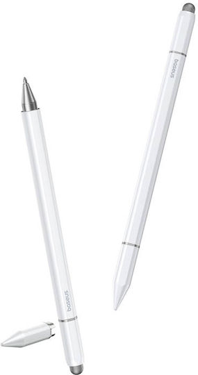Baseus Smooth Writing III 3-in-1 Touch Stylus in White color P80080801211-00