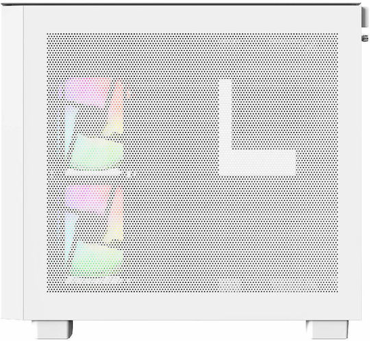 Montech King 65 Pro Gaming Middle Tower Carcasă Calculator cu Fereastră Laterală și Iluminare RGB Alb