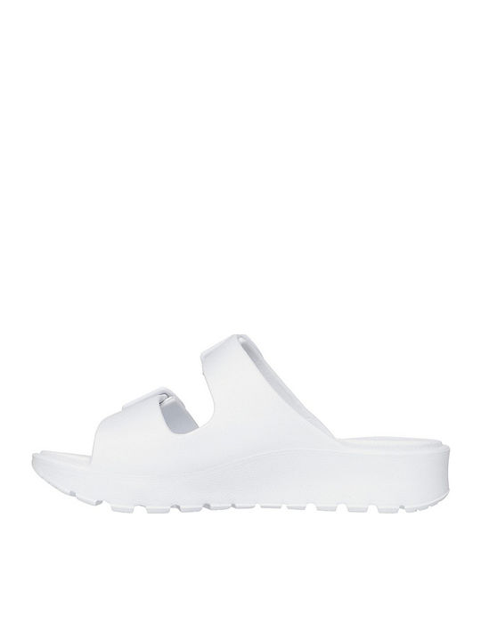 Arch Fit Footsteps Șlapi în Stil Sandale în Culoare Albă