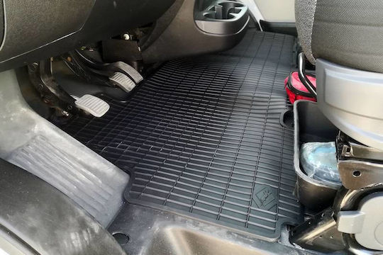 Rubber Mats Geyer & Hosaja Citroen Jumper Peugeot Boxer Fiat Ducato 2006 1 Piece Black 846/1c