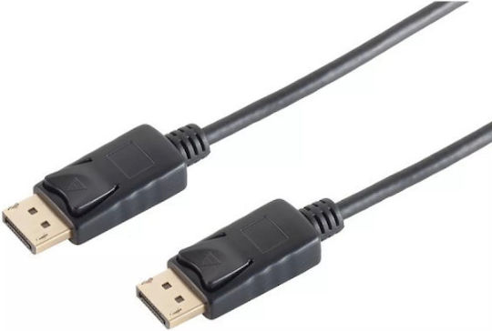 3M Cable DisplayPort male - DisplayPort male 3m Μαύρο (77493)