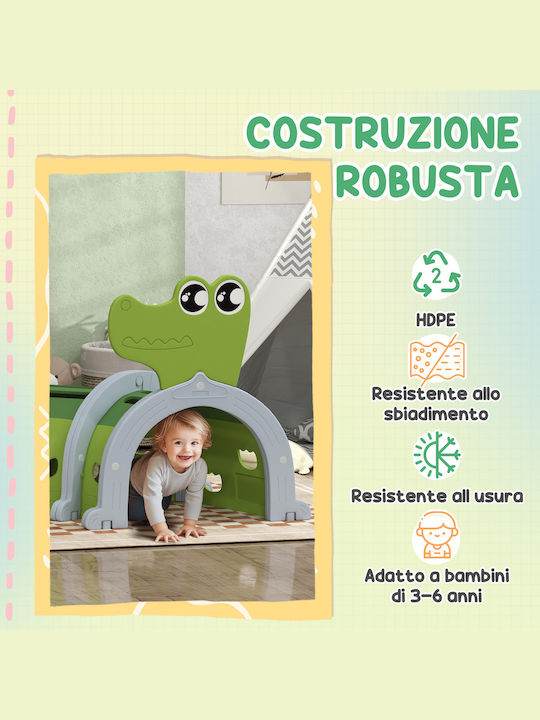 Aiyaplay Kids Play Tunnel Green
