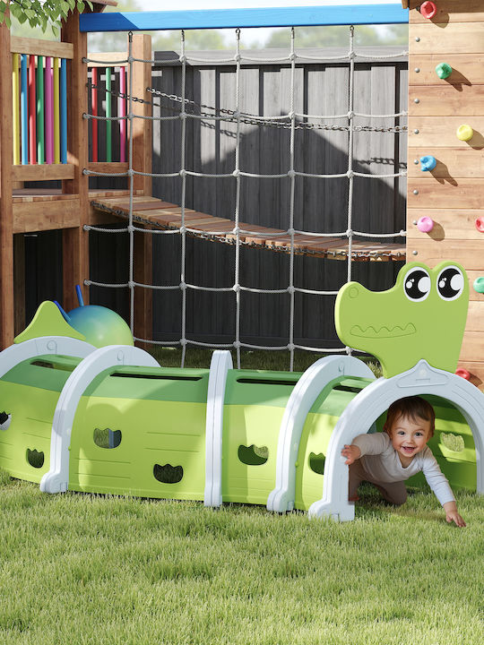 Aiyaplay Kids Play Tunnel Green