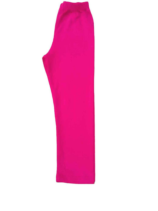 Kinder Leggings Lang Fuchsia