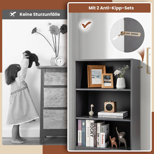 Βιβλιοθήκη Κλασικός 60x38x120εκ.