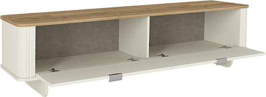 Stand TV Bohema Ecru - Stejar Sepet Lungime180xAdâncime47xÎnălțime45.6cm