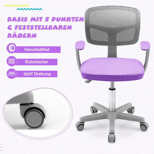 Desk Chair Purple