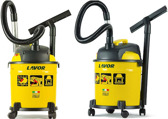 Lavor Прахосмукачка За Течности / Твърди 1000W с Пластмаса Контейнер 20лт