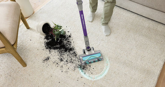 Shark Pet Power Detect Επαναφορτιζόμενη Σκούπα 2 σε 1 Stick & Χειρός 21.6V Γκρι