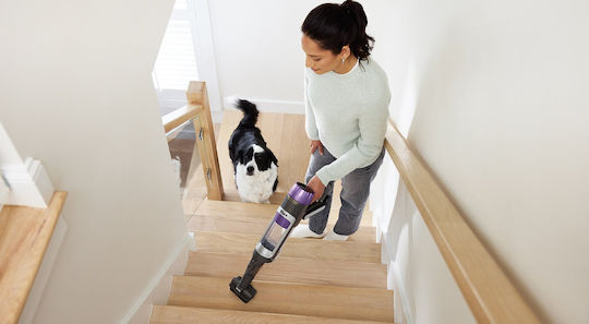 Shark Pet Power Detect Επαναφορτιζόμενη Σκούπα 2 σε 1 Stick & Χειρός 21.6V Γκρι