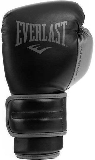 Everlast Powerlock 2 Mănuși de Box pentru Competiție Negre