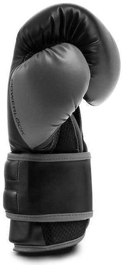 Everlast Powerlock 2 Mănuși de Box pentru Competiție Negre