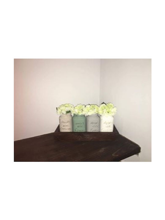 Tray with Flower Vases