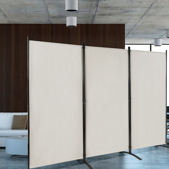 Costway Διακοσμητικό Παραβάν από Καμβά 260x183cm