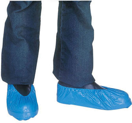 Bournas Medicals Disposable Shoe Covers in Blue Color 100pcs