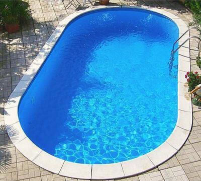 Gre Madagascar Oval Schwimmbecken Oberirdisch 800x400x150cm