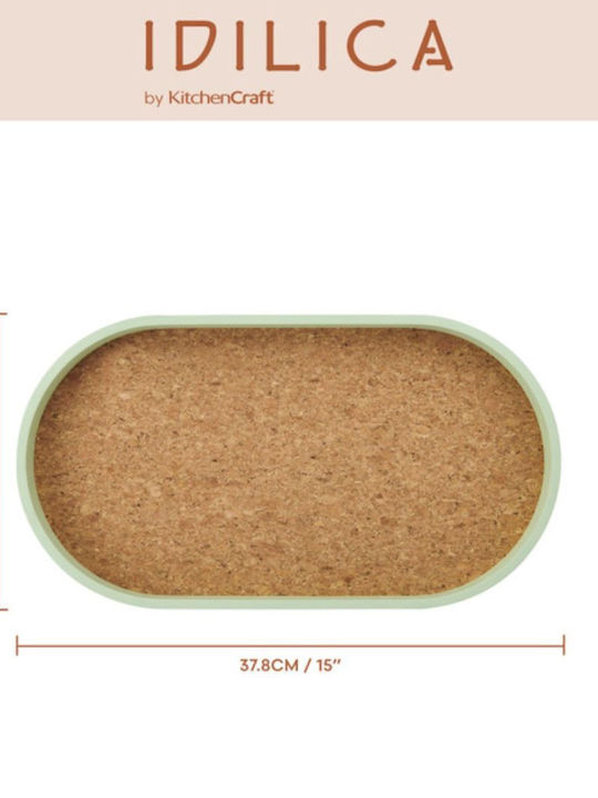 Kitchen Craft Ξύλινος Δίσκος Σερβιρίσματος 38x20cm