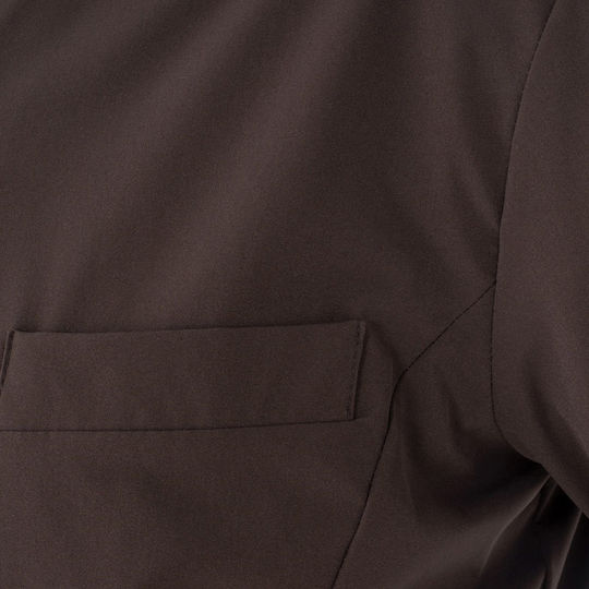 Giblor's Mantel Koch Damen Braun mit Langärmelig