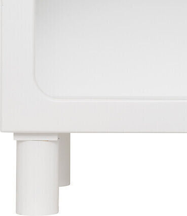 Wooden Kids Bedside Table White 40x32x42cm