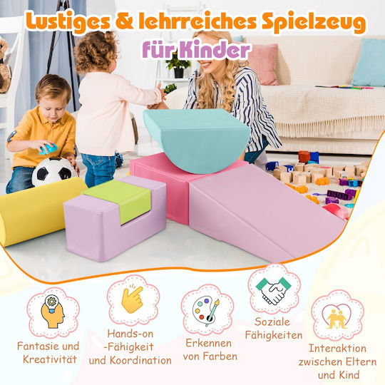 Costway Kletterset aus Stoff 40x40cm. Mehrfarbig