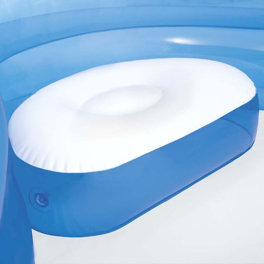 Intex Swim Center Square Swimming Pool PVC 882lt Inflatable 229x229x66cm Blue