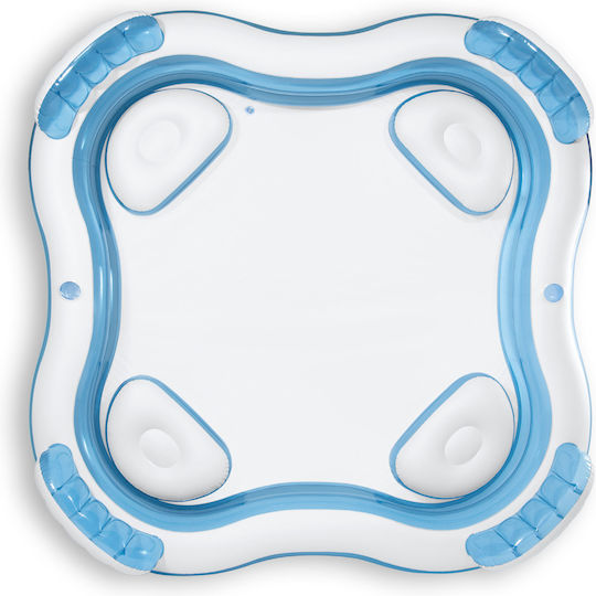 Intex Swim Center Square Swimming Pool PVC 882lt Inflatable 229x229x66cm Blue