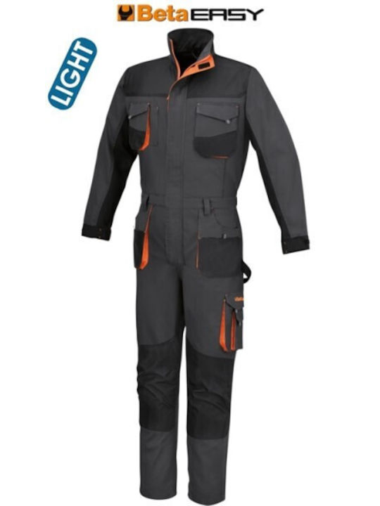 Beta 7865G Work Coveralls Full Body Gray