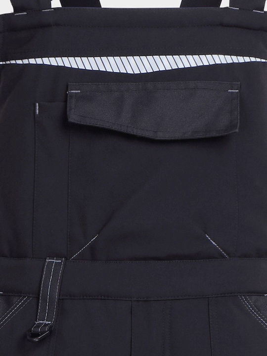 Bib Salopetă de lucru cu Tiriantă Impermeabilă Negru 03001251