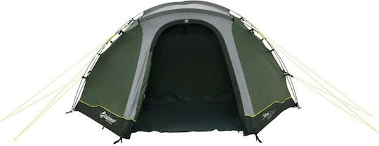 Outwell Cloud 4 Camping Tent Tunnel Green With Double Cloth 3 Seasons For 4 People 335x260x135cm