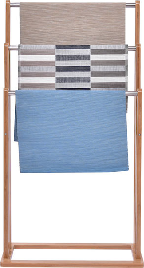 Costway Καλόγερος Μπάνιου Μονός ​84x84cm Ασημί