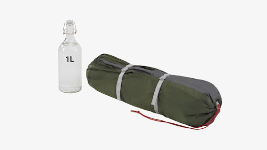 Robens Starlight 1 Exp Camping Tent Mountaineering Khaki With Double Cloth 3 Seasons For 1 Person Waterproof 5000mm 230x140x100cm