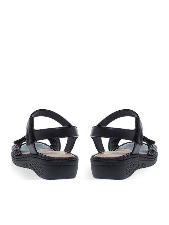 Anatomic Women's Leather Platform Shoes Black