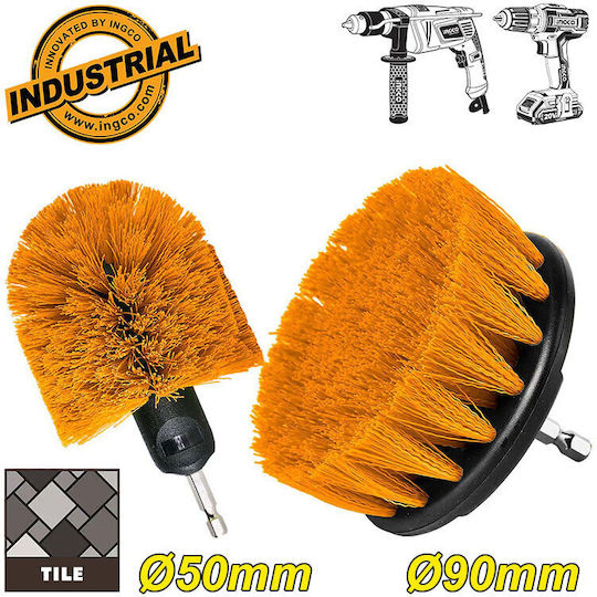 Ingco WCBM2335 Perie Burghiu Set de 2buc