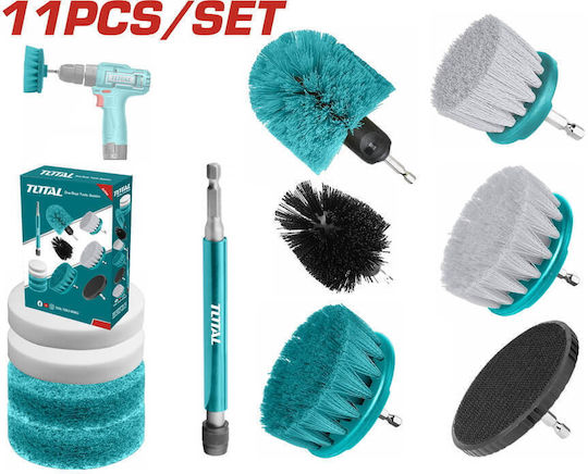 Total TACB1101 Brush Drill Set of 11pcs