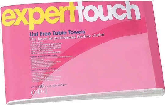 OPI Expert Touch Misc Nail Supplies Disposable Towels 45 pcs 45pcs