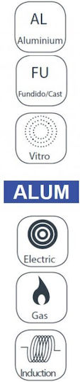 Lacor Pan Aluminum White Ceram Diameter Ø24cm