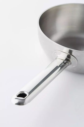 Demeyere Schmortopf aus Edelstahl Durchmesser Ø20cm
