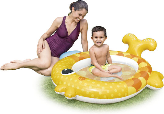 Intex Friendly Goldfish Детски Овален Басейн 36л Надуваем 140x124x34см Жълт